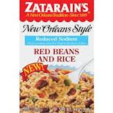 Zatarains Red Sodium Red Beans Rice